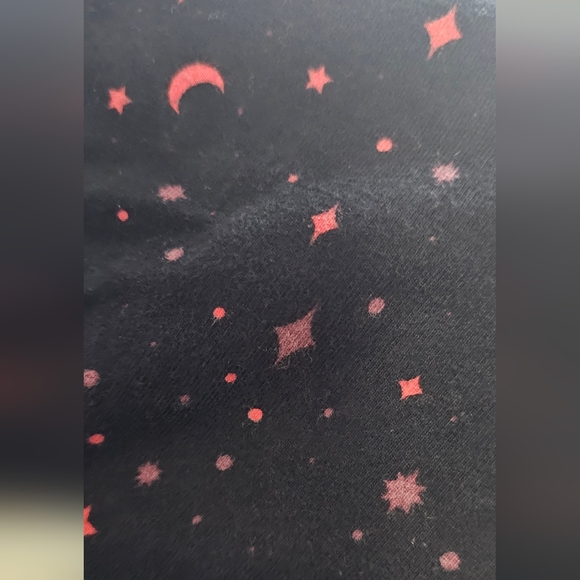 Torrid Black Leggings With Celestial Print 4X - Picture 3 of 3